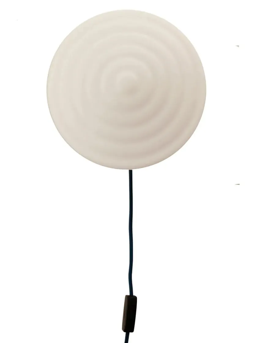 LEO Objects Whipped Wall Lamp, ocean blue fra> Væglamper|Spots
