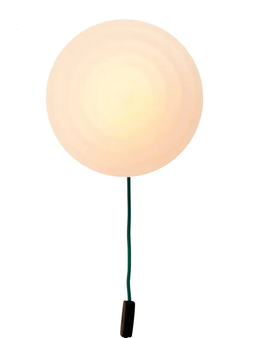 LEO Objects Whipped Wall Lamp, ocean blue fra> Væglamper|Spots