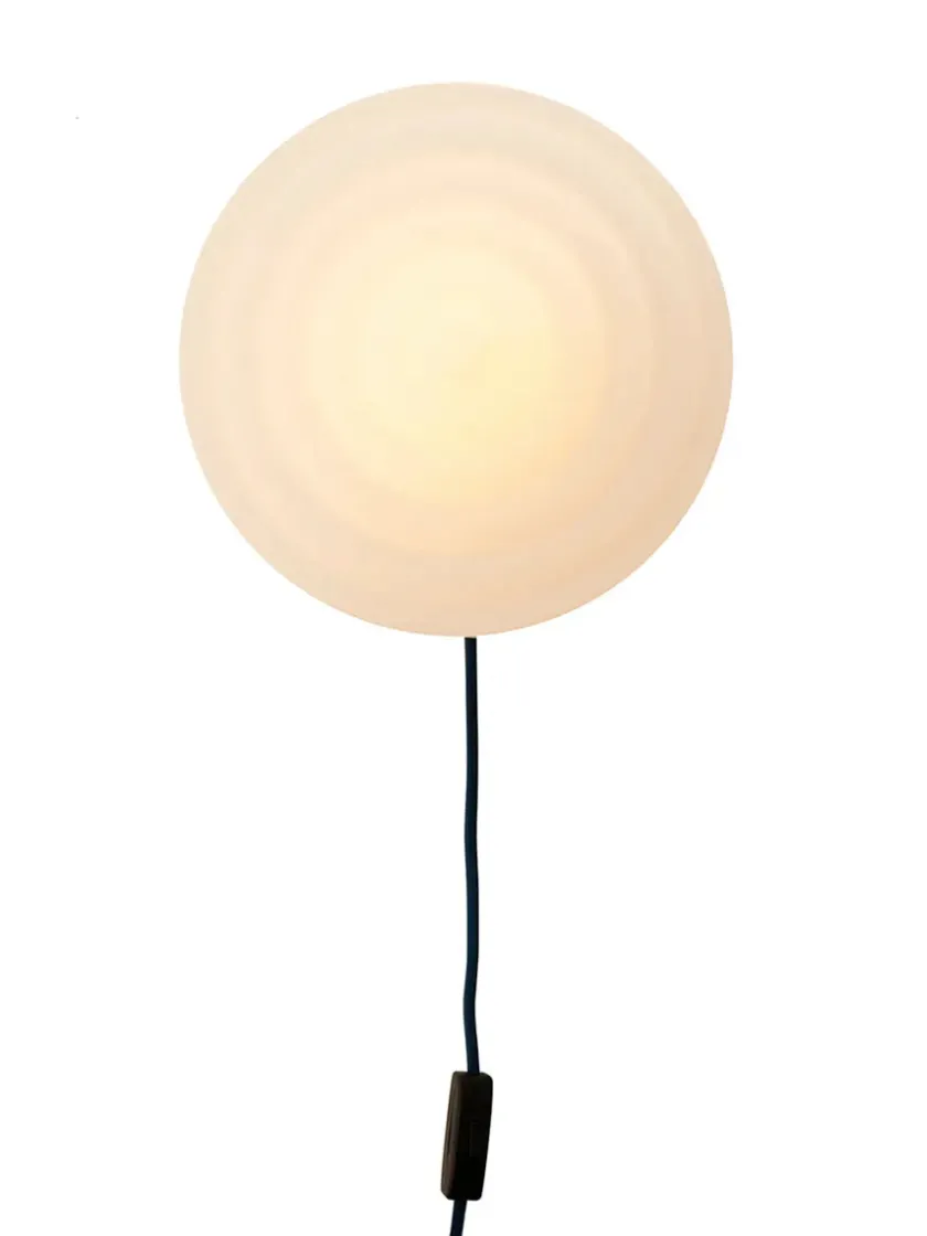 LEO Objects Whipped Wall Lamp, pure green fra> Væglamper|Spots