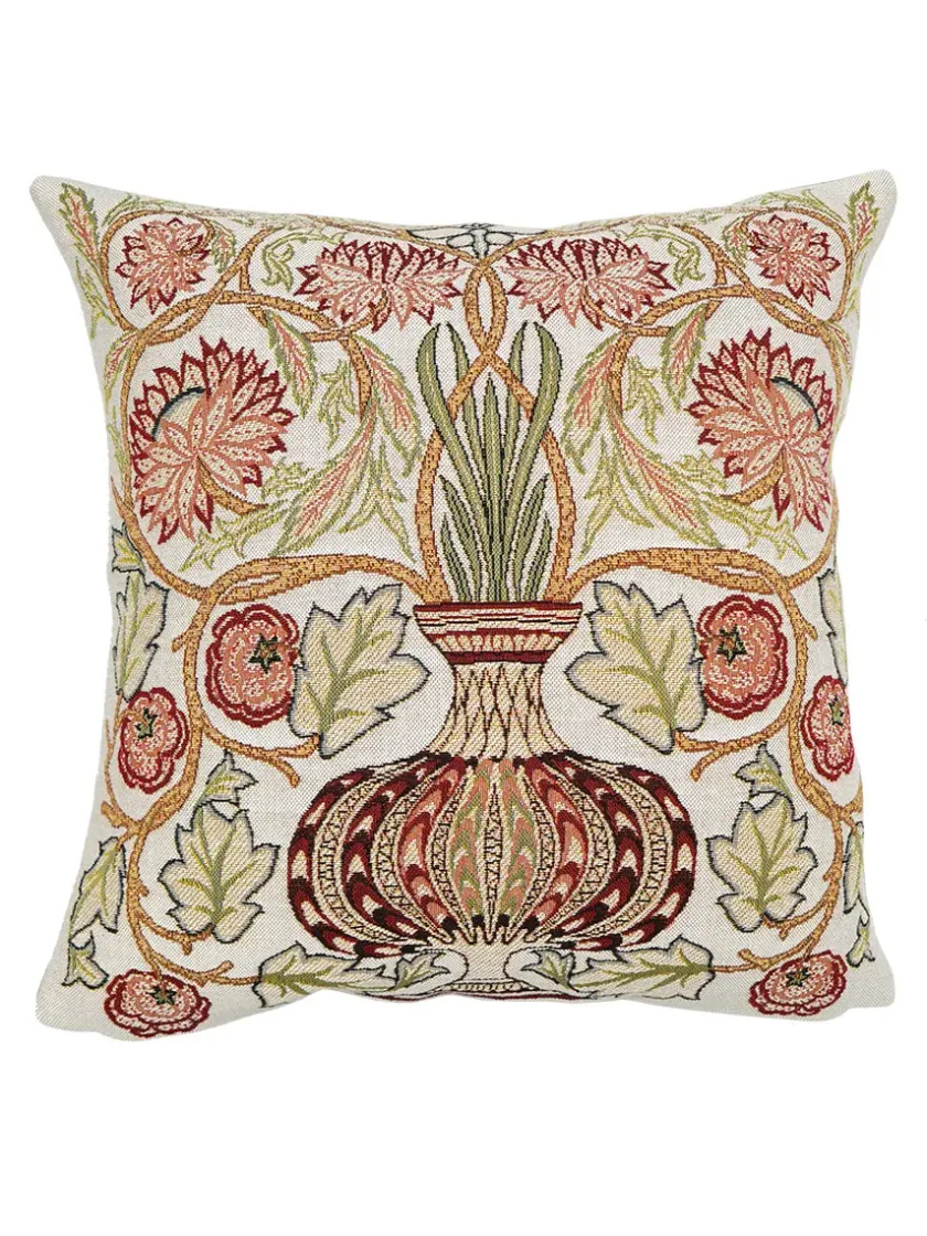 Poulin Design William Morris Flowerpot Pude fra> Puder Og Plaider|Puder