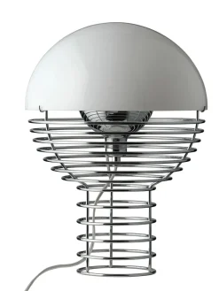 Verpan Wire Bordlampe Ø30, gul af Verner Panton><noscript><img width=