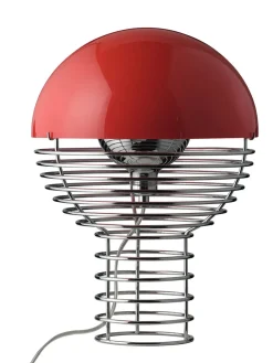 Verpan Wire Bordlampe Ø30, gul af Verner Panton><noscript><img width=