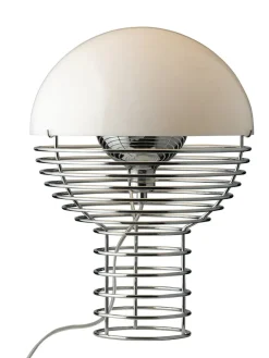 Verpan Wire Bordlampe Ø30, orange af Verner Panton><noscript><img width=
