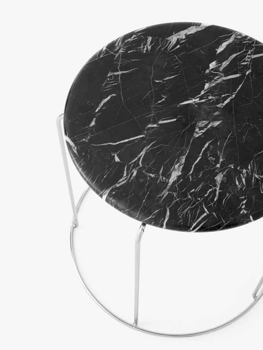 &Tradition Wire Stool Marble Top fra> Tilbehør Til Stole