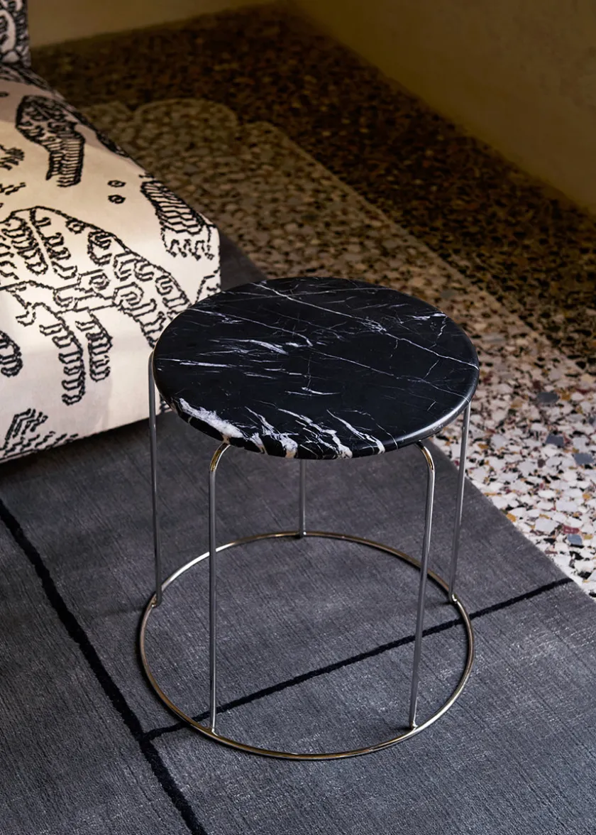 &Tradition Wire Stool Marble Top fra> Tilbehør Til Stole