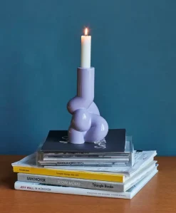 HAY W&S lysestage, soft lavender fra> Lysestager