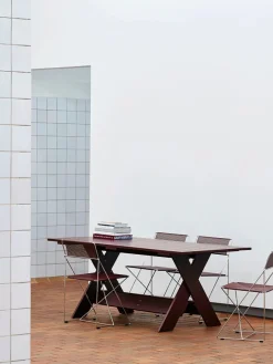 HAY X-Line Chair Chrome fra><noscript><img width=