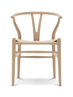 Carl Hansen & Søn Y-stol CH24, Eg lak af Hans J. Wegner> Spisebordsstole