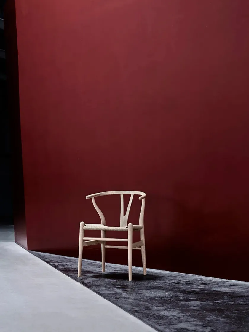 Carl Hansen & Søn Y-stol CH24, Eg lak af Hans J. Wegner> Spisebordsstole