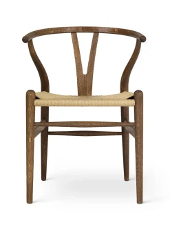 Carl Hansen & Søn Y-stol CH24, Eg røget olie af Hans J. Wegner> Spisebordsstole