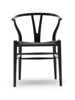 Carl Hansen & Søn Y-stol CH24, Eg røget olie med sort flet af Hans J. Wegner><noscript><img width=