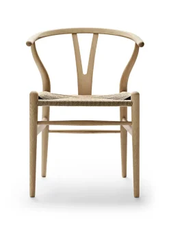 Carl Hansen & Søn Y-stol CH24, eg sæbe af Hans J. Wegner> Spisebordsstole
