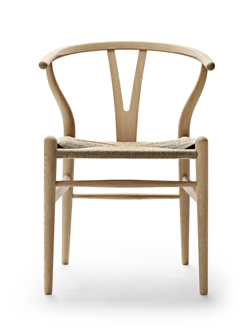 Carl Hansen & Søn Y-stol CH24, eg sæbe af Hans J. Wegner> Spisebordsstole