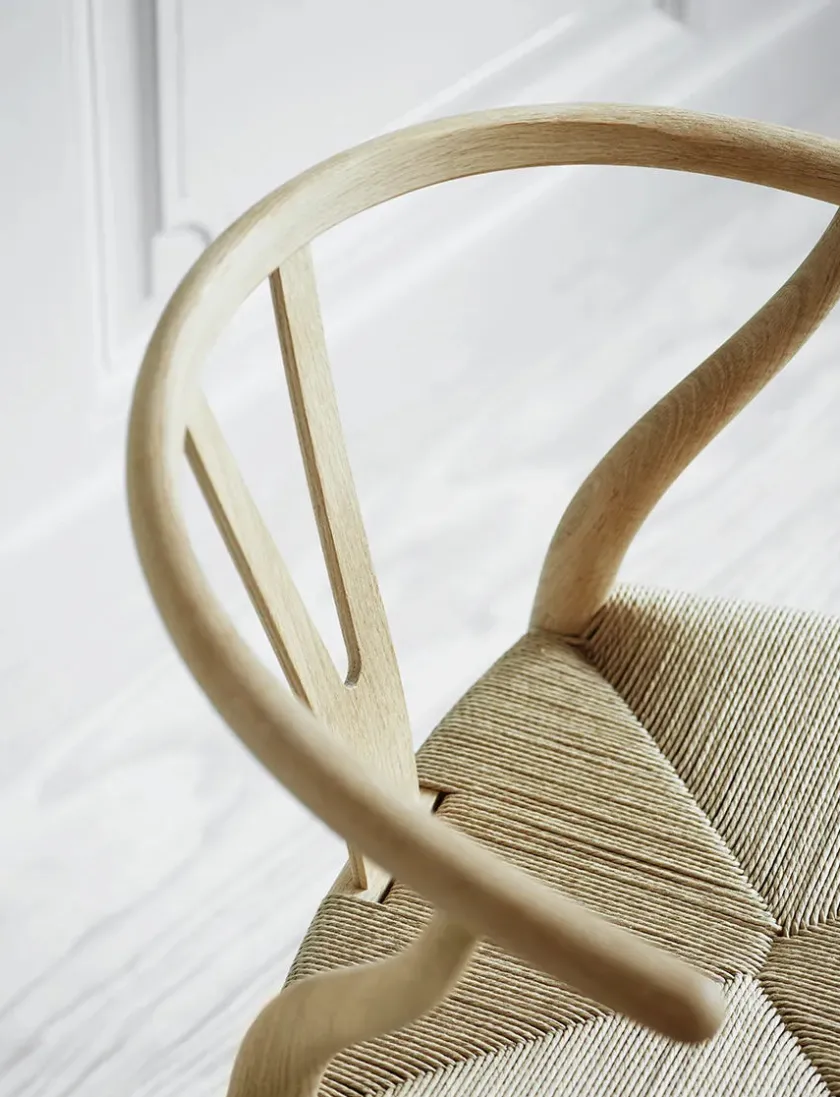 Carl Hansen & Søn Y-stol CH24, eg sæbe af Hans J. Wegner> Spisebordsstole