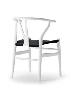 Carl Hansen & Søn Y-stol CH24 Soft Anthracite Grey med sort flet af Hans J. Wegner><noscript><img width=