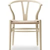 Carl Hansen & Søn Y-stol CH24 Soft Barley af Hans J. Wegner> Spisebordsstole