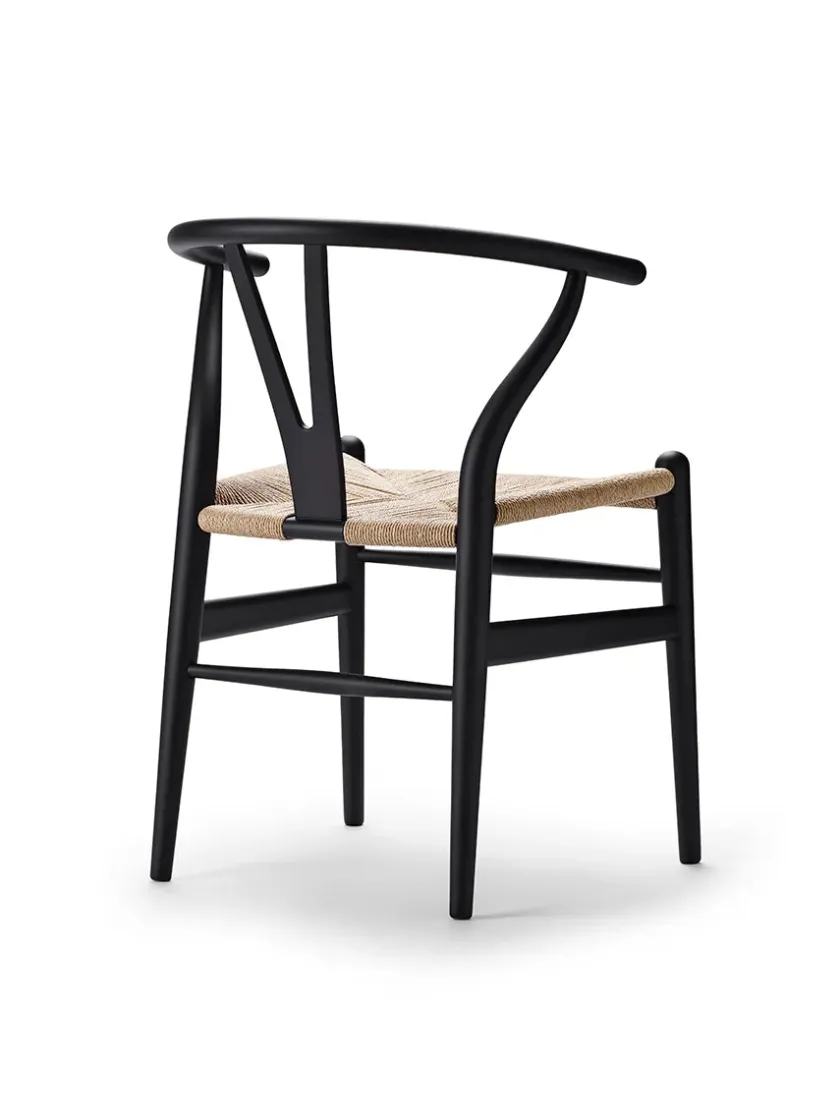 Carl Hansen & Søn Y-stol CH24 Soft Blue af Hans J. Wegner> Spisebordsstole