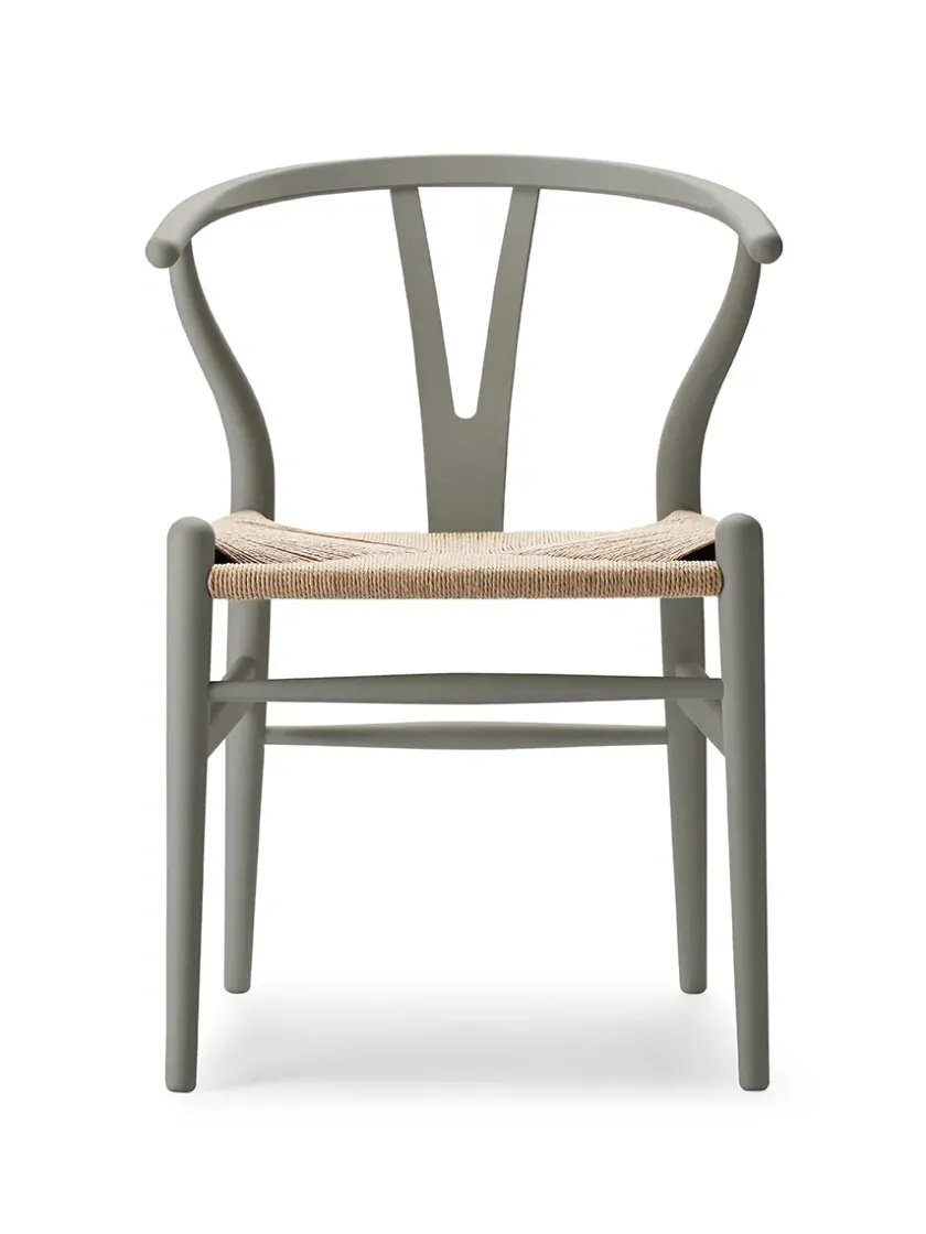 Carl Hansen & Søn Y-stol CH24 Soft Blue af Hans J. Wegner> Spisebordsstole