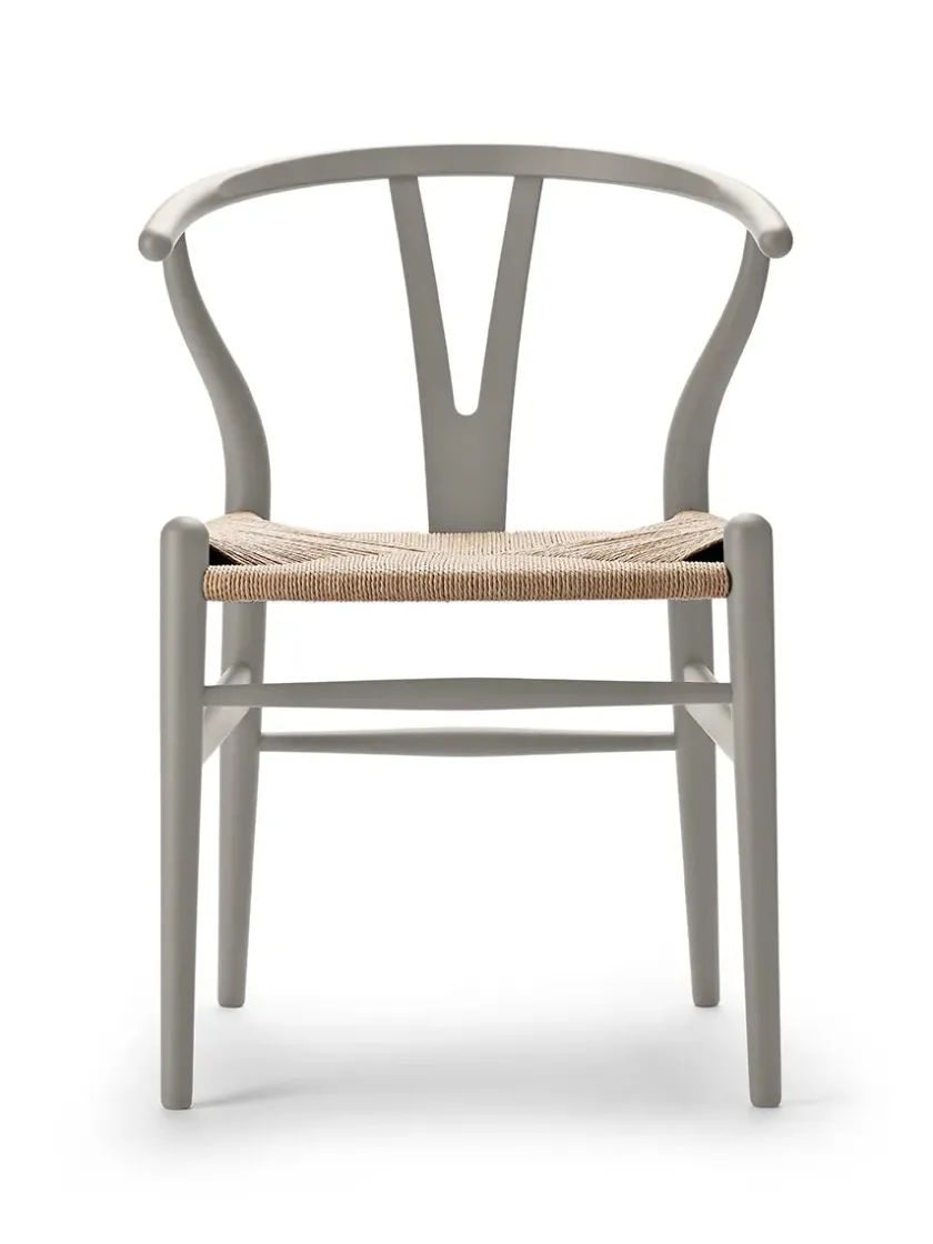 Carl Hansen & Søn Y-stol CH24 Soft Blue af Hans J. Wegner> Spisebordsstole