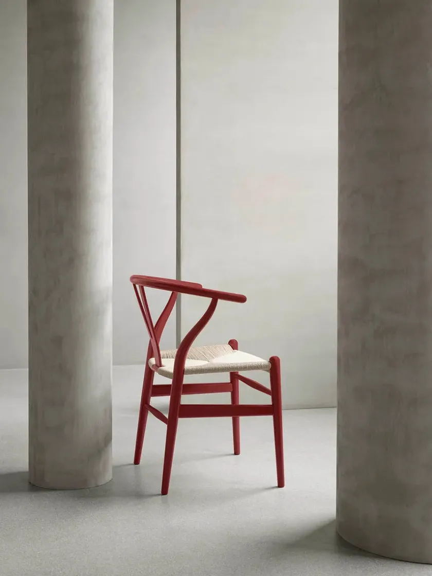 Carl Hansen & Søn Y-stol CH24 Soft Hollyhock af Hans J. Wegner> Spisebordsstole