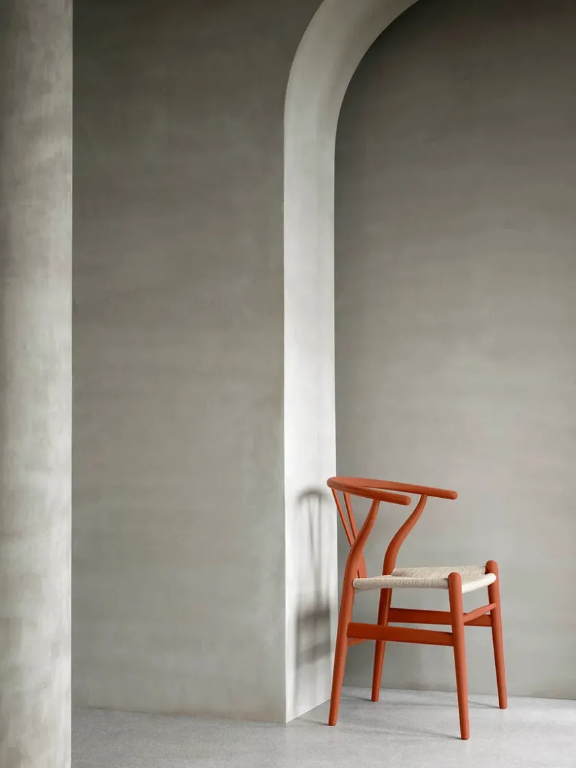 Carl Hansen & Søn Y-stol CH24 Soft Hollyhock af Hans J. Wegner> Spisebordsstole