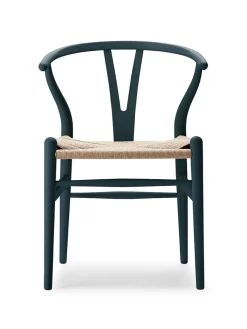 Carl Hansen & Søn Y-stol CH24 Soft North Sea af Hans J. Wegner> Spisebordsstole