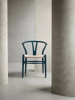 Carl Hansen & Søn Y-stol CH24 Soft North Sea af Hans J. Wegner> Spisebordsstole