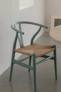 Carl Hansen & Søn Y-stol CH24 Soft Pewter af Hans J. Wegner> Spisebordsstole