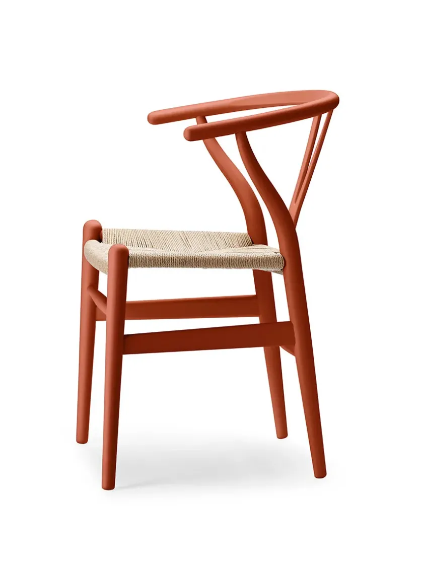 Carl Hansen & Søn Y-stol CH24 Soft Silver Grey af Hans J. Wegner> Spisebordsstole