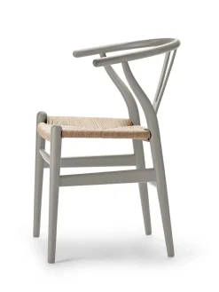 Carl Hansen & Søn Y-stol CH24 Soft Silver Grey af Hans J. Wegner><noscript><img width=