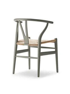 Carl Hansen & Søn Y-stol CH24 Soft Silver Grey af Hans J. Wegner><noscript><img width=
