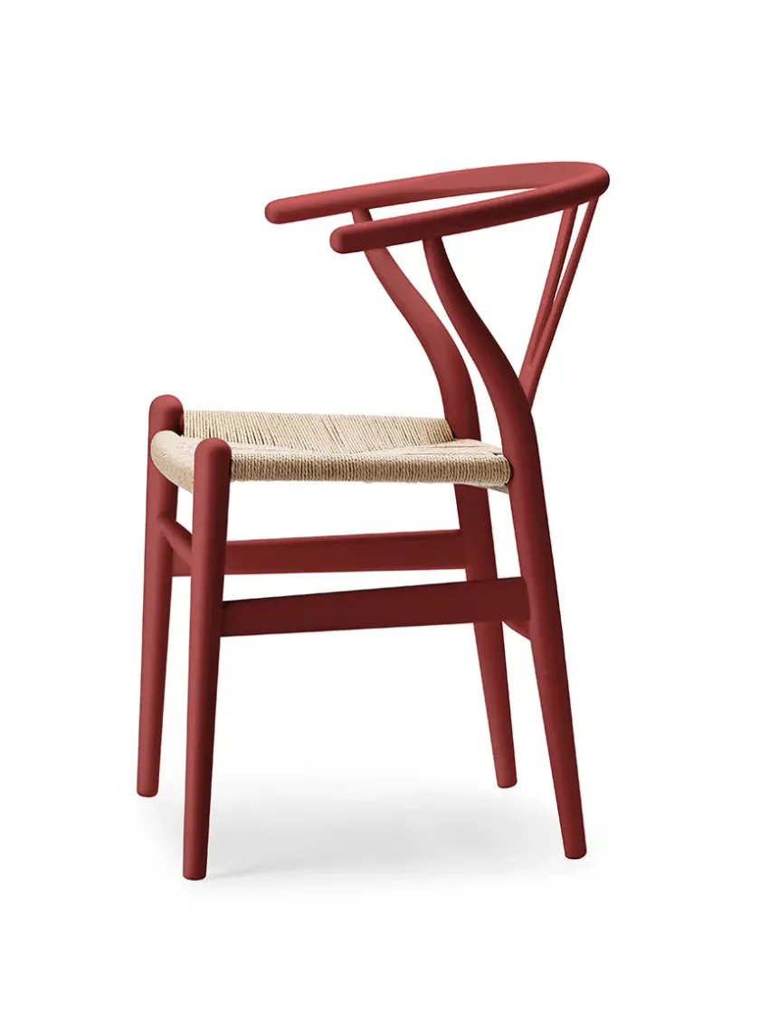 Carl Hansen & Søn Y-stol CH24 Soft Silver Grey af Hans J. Wegner> Spisebordsstole