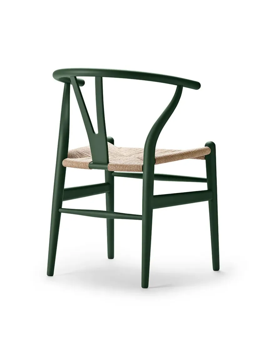 Carl Hansen & Søn Y-stol CH24 Soft Silver Grey af Hans J. Wegner> Spisebordsstole