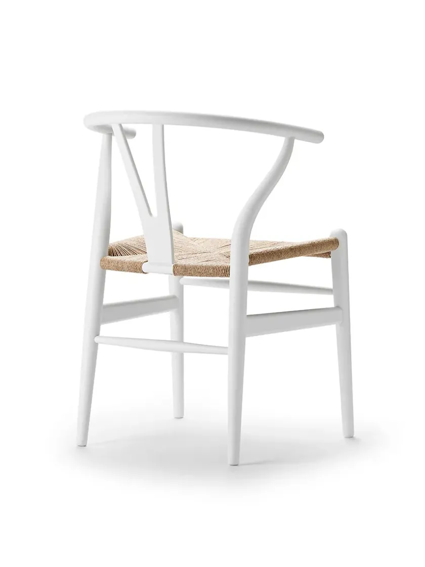 Carl Hansen & Søn Y-stol CH24 Soft Silver Grey af Hans J. Wegner> Spisebordsstole