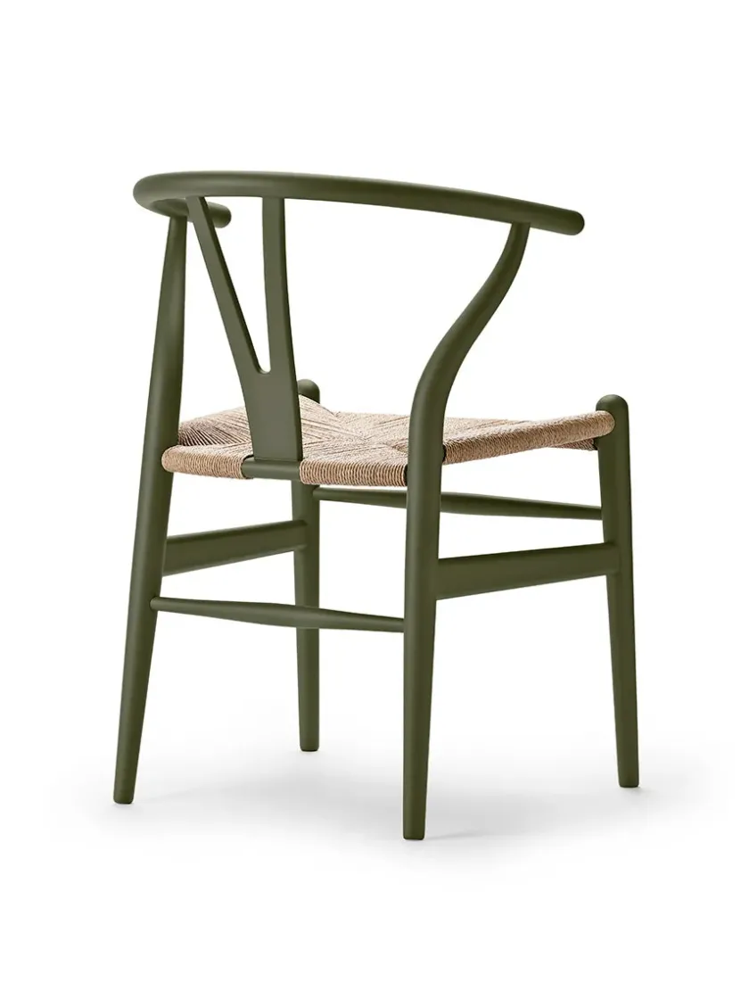Carl Hansen & Søn Y-stol CH24 Soft Silver Grey af Hans J. Wegner> Spisebordsstole