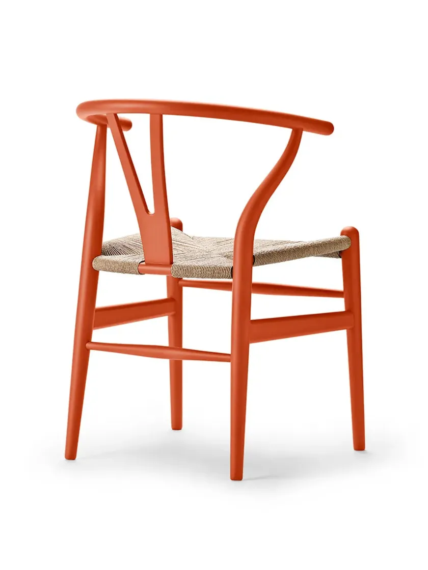 Carl Hansen & Søn Y-stol CH24 Soft Silver Grey af Hans J. Wegner> Spisebordsstole