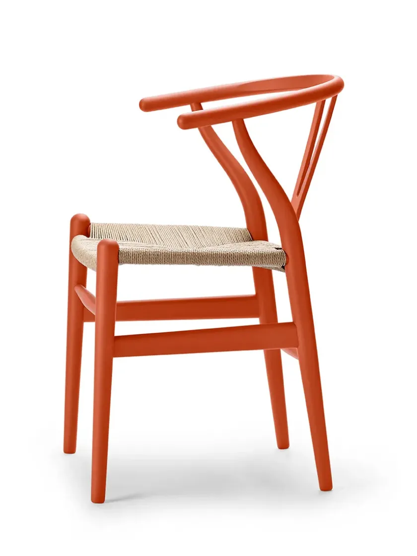Carl Hansen & Søn Y-stol CH24 Soft Silver Grey af Hans J. Wegner> Spisebordsstole