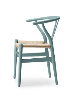 Carl Hansen & Søn Y-stol CH24 Soft Silver Grey af Hans J. Wegner><noscript><img width=