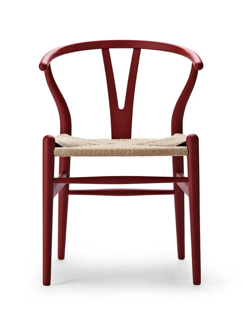 Carl Hansen & Søn Y-stol CH24 Soft Silver Grey af Hans J. Wegner> Spisebordsstole