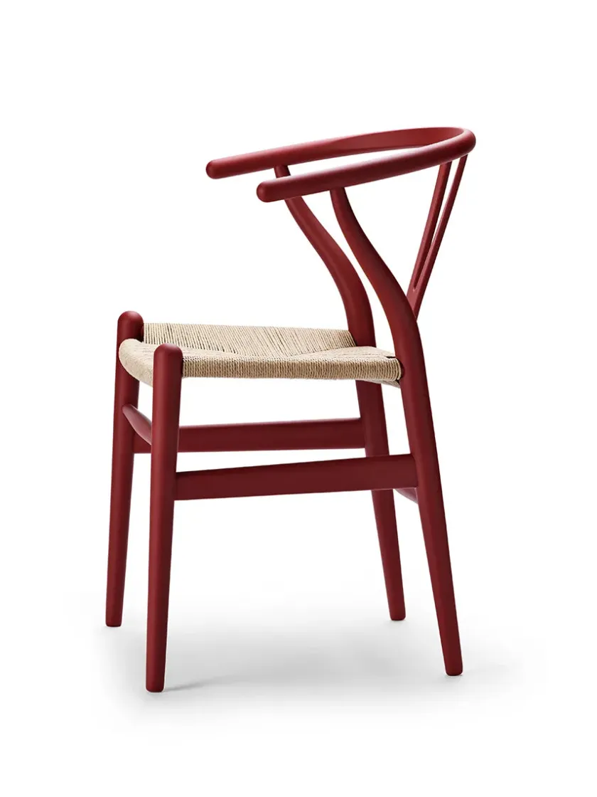 Carl Hansen & Søn Y-stol CH24 Soft Silver Grey af Hans J. Wegner> Spisebordsstole
