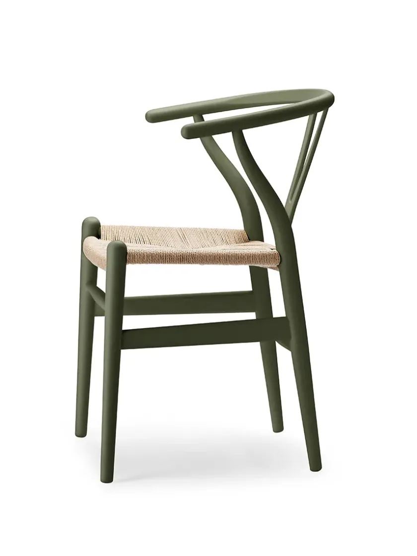 Carl Hansen & Søn Y-stol CH24 Soft Silver Grey af Hans J. Wegner> Spisebordsstole
