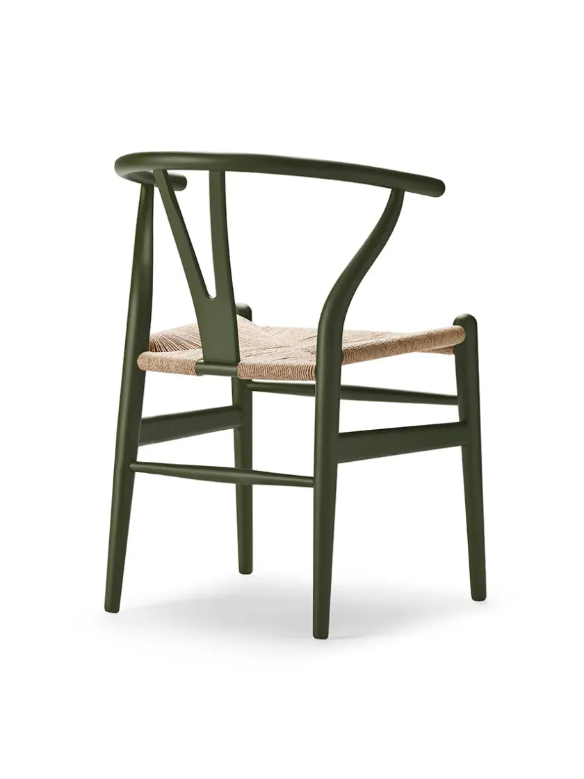 Carl Hansen & Søn Y-stol CH24 Soft Silver Grey af Hans J. Wegner> Spisebordsstole