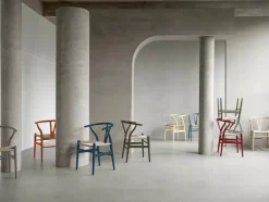 Carl Hansen & Søn Y-stol CH24 Soft Silver Grey af Hans J. Wegner><noscript><img width=