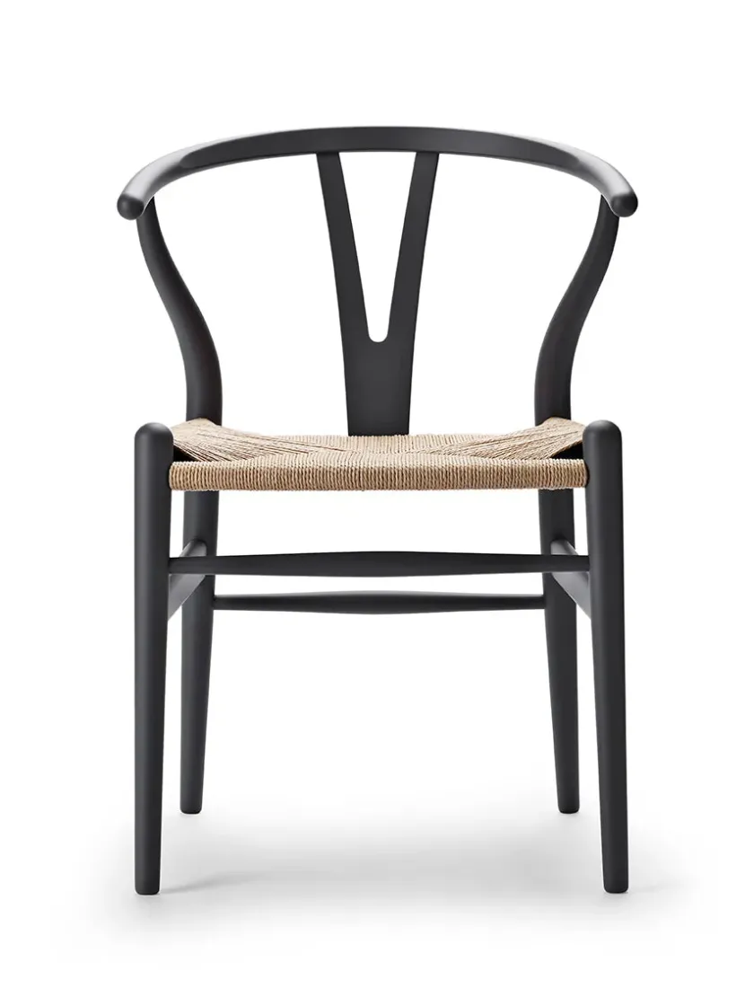 Carl Hansen & Søn Y-stol CH24 Soft Slate af Hans J. Wegner> Spisebordsstole