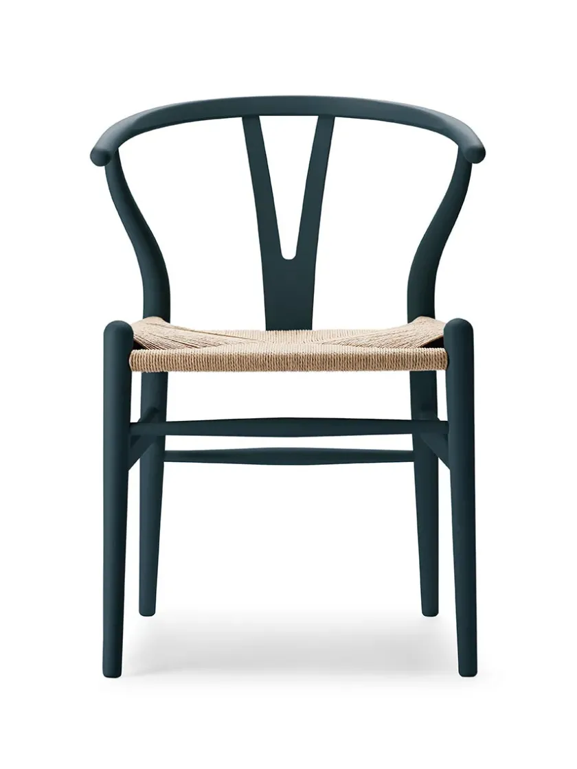 Carl Hansen & Søn Y-stol CH24 Soft Slate af Hans J. Wegner> Spisebordsstole