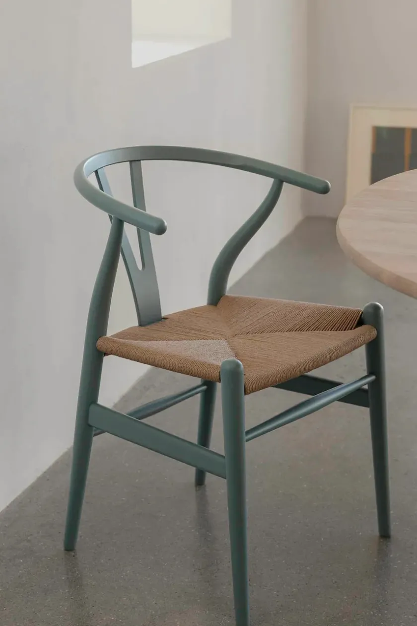Carl Hansen & Søn Y-stol CH24 Soft Slate af Hans J. Wegner> Spisebordsstole