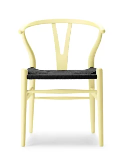 Carl Hansen & Søn Y-stol CH24 Soft Terracotta med sort flet af Hans J. Wegner><noscript><img width=