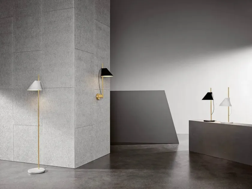 Louis Poulsen Yuh Brass bordlampe fra> Spots