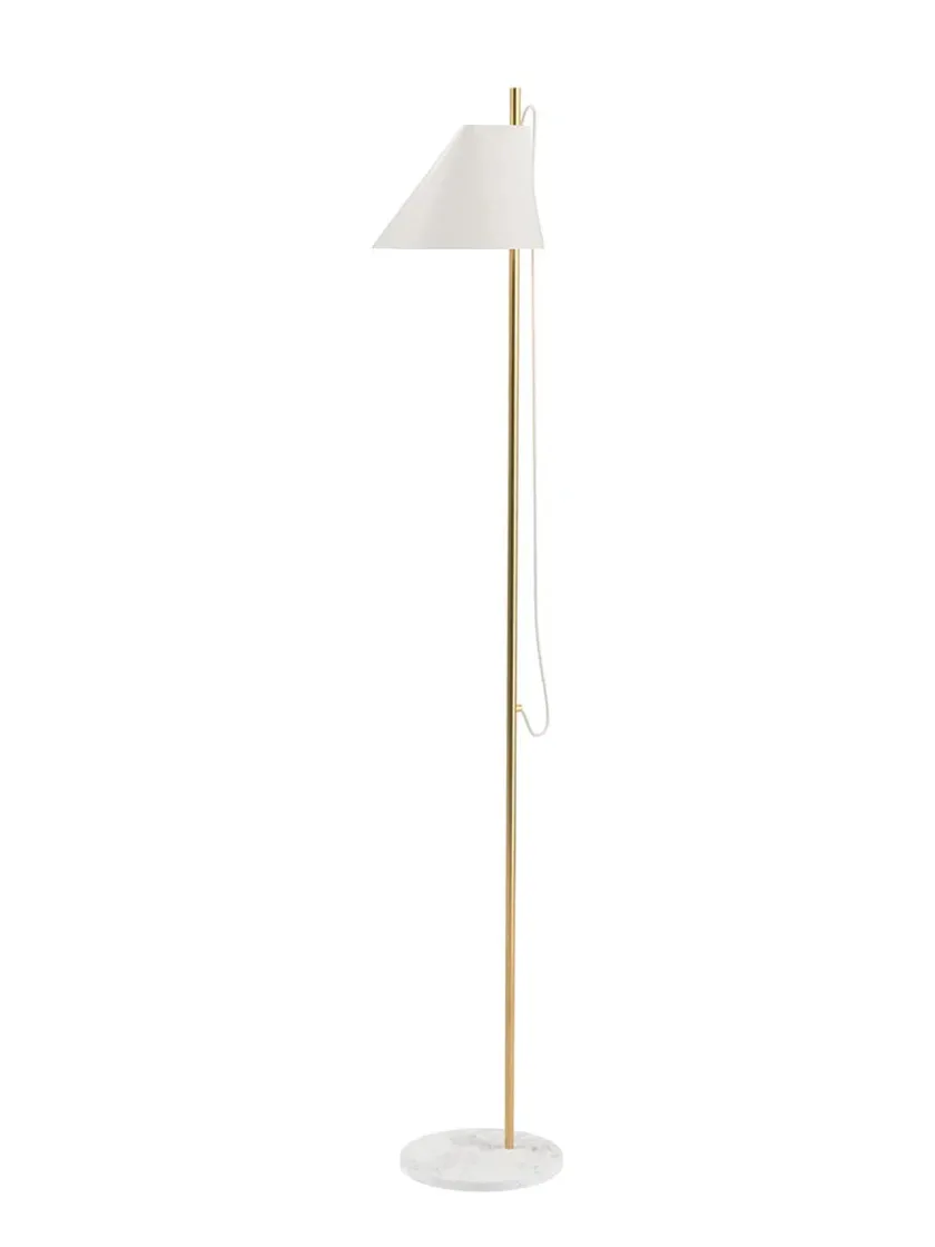 Louis Poulsen Yuh Brass gulvlampe fra> Gulvlamper|Spots